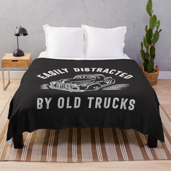 Item preview, Easily Distracted By Old Pick up Trucks Vintage Pickup designed and sold by cidolopez.