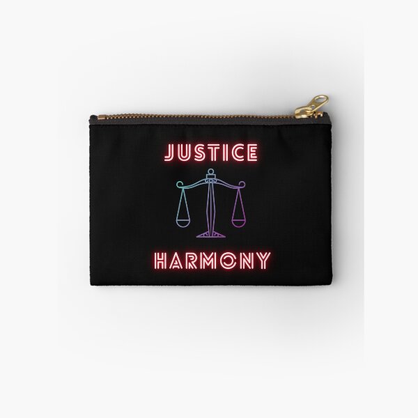 Item preview, “ JUSTICE - HARMONY” SlogansTees for men, women and kids designed and sold by Nokart.