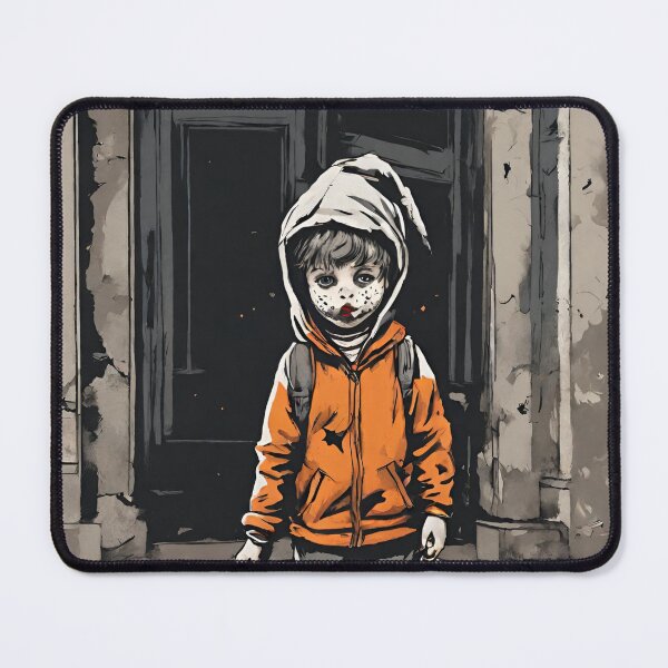 Item preview, Trick or Treat Street Art Illustration 02 designed and sold by KapowStickers.