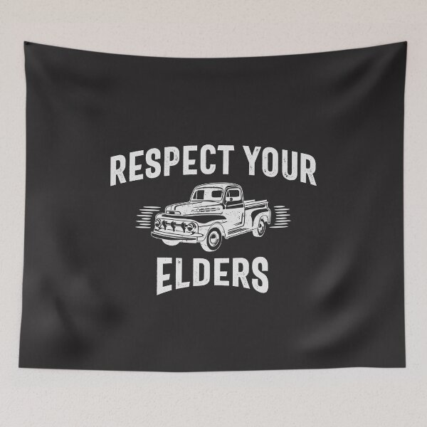 Item preview, Funny Classic Pickup Truck Lovers - Respect Your Elders  designed and sold by cidolopez.