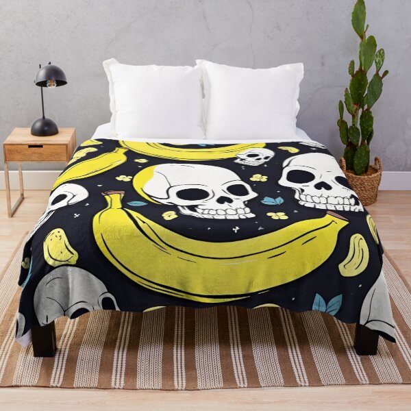 Item preview, Skull and banana Design designed and sold by SeamCraft.