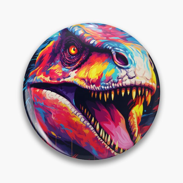 Item preview, dinosaur colorful designed and sold by AI-Only Creations.