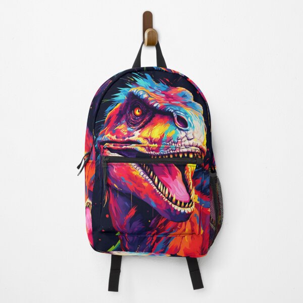Item preview, dinosaur colorful designed and sold by AI-Only Creations.