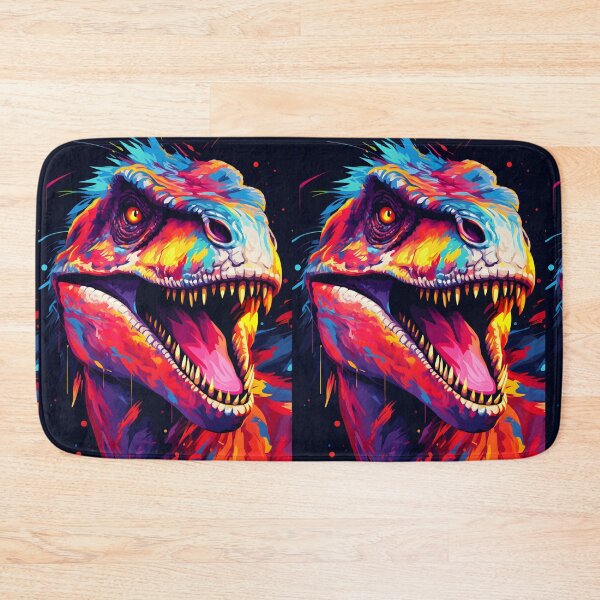 Item preview, dinosaur colorful designed and sold by AI-Only Creations.