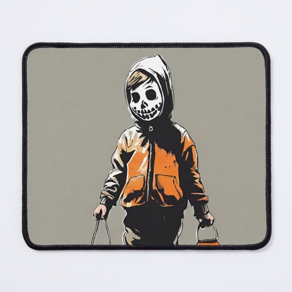 Item preview, Trick or Treat Street Art Illustration 04 designed and sold by KapowStickers.