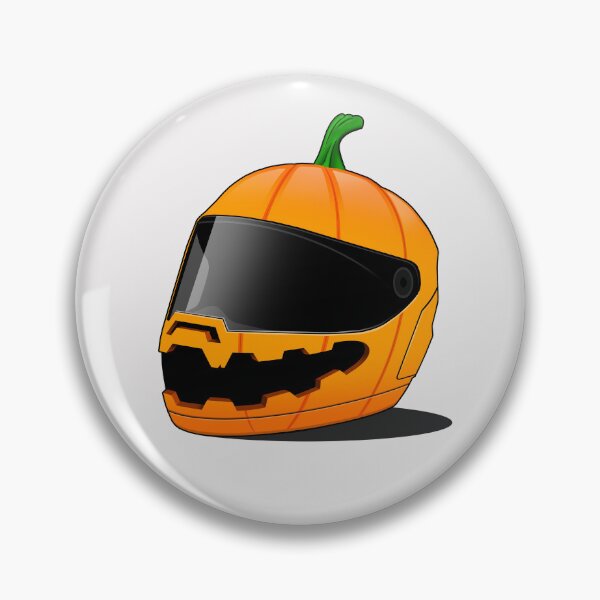 Item preview, Halloween Pumpkin Rider Helmet designed and sold by bullrage.