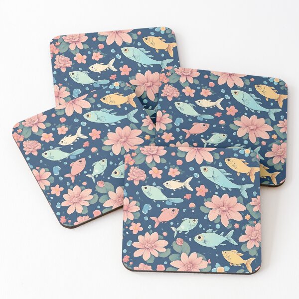 Item preview, Adorable Fish and Flowers designed and sold by SeamCraft.