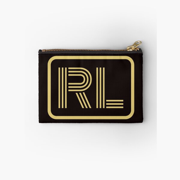 Item preview, RL Initials Gold Geometric Letters designed and sold by Jeallan Designs.