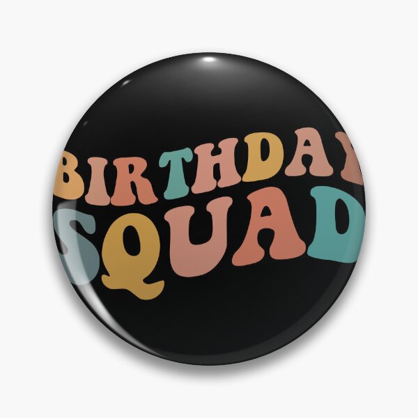 Item preview, Retro Birthday Squad Tee Great Gift Amazing Funny Bday Squad party Birthday Squad Party Matching Family Group Funny Bday Team designed and sold by smartrocket.