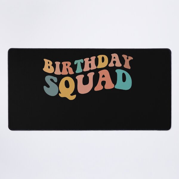 Item preview, Retro Birthday Squad Tee Great Gift Amazing Funny Bday Squad party Birthday Squad Party Matching Family Group Funny Bday Team designed and sold by smartrocket.
