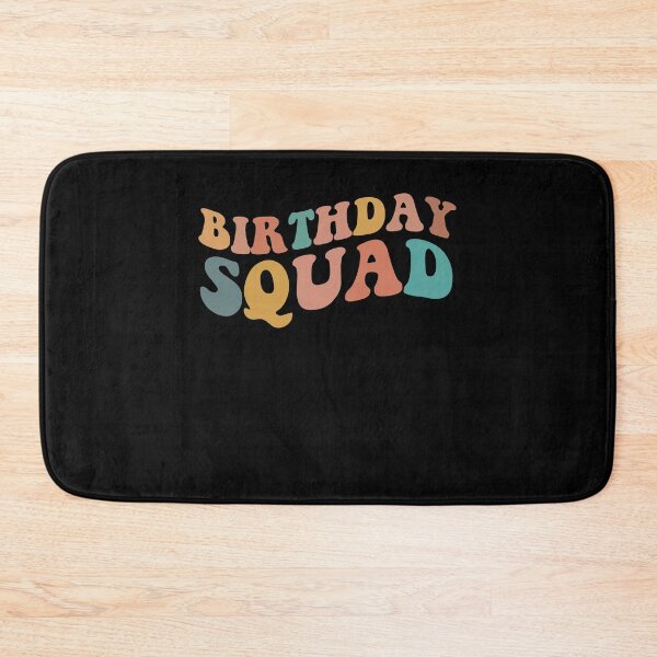 Item preview, Retro Birthday Squad Tee Great Gift Amazing Funny Bday Squad party Birthday Squad Party Matching Family Group Funny Bday Team designed and sold by smartrocket.