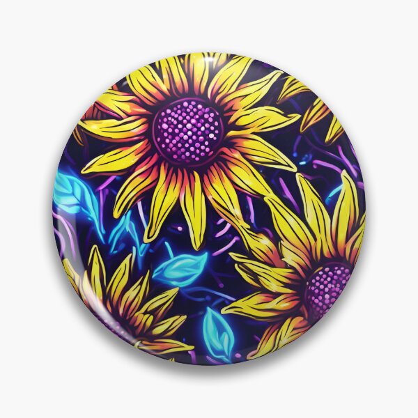 Item preview, Electro Like Sun Flowers designed and sold by SeamCraft.