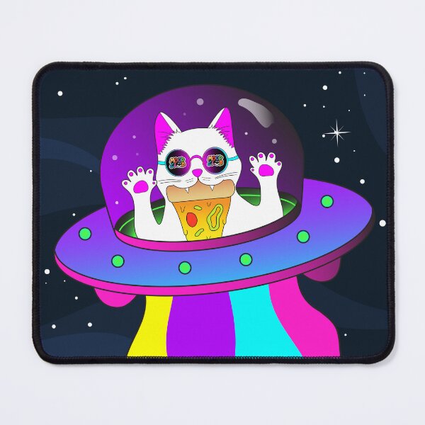 Item preview, Space Pizza Kitty designed and sold by moodclubuk.