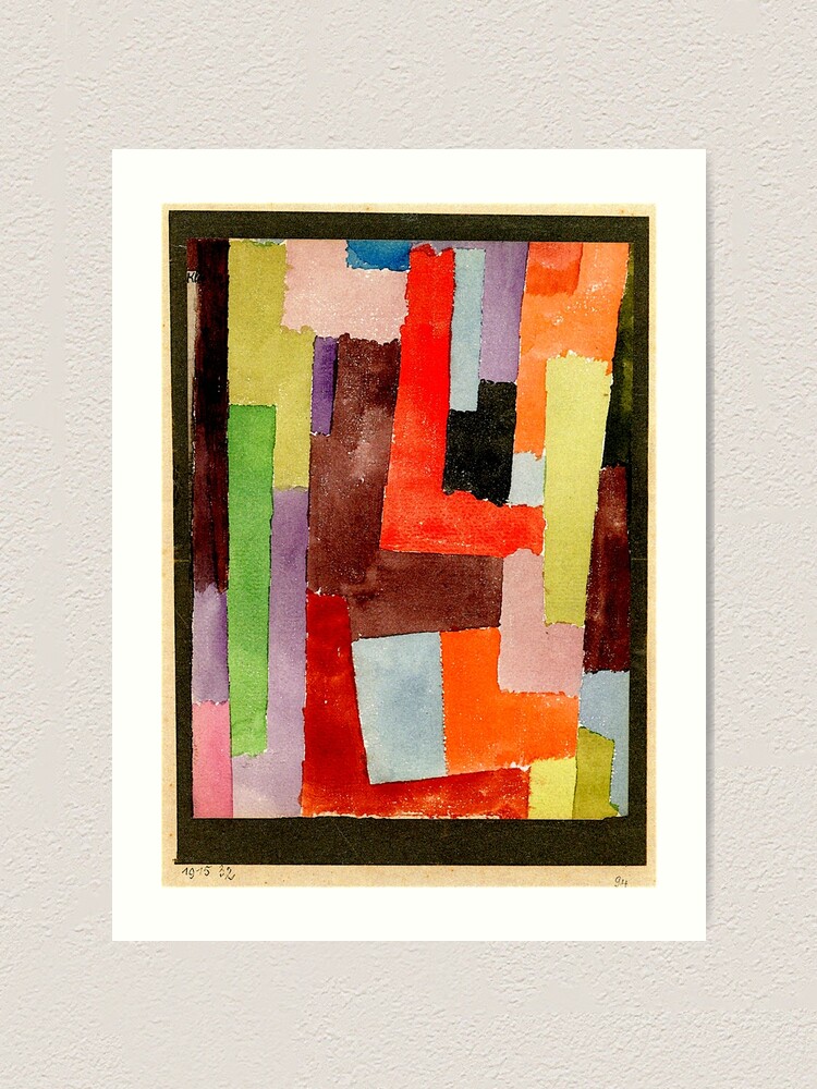 Colorful abstract angles