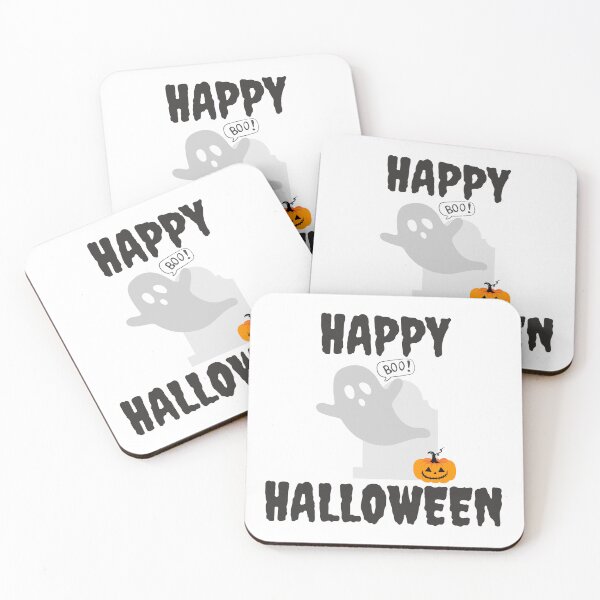 Item preview, HALLOWEEN CHEER EDITION Cute Ghost Collection designed and sold by Pixels2Patterns.