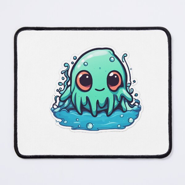 Item preview, Water slime monster designed and sold by Maths-4-Nerds.