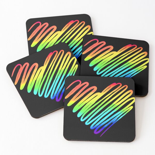Item preview, Pride heart designed and sold by clingcling.