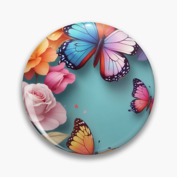 Item preview, Cute Colorful Butterflies Pattern designed and sold by aqua1001.