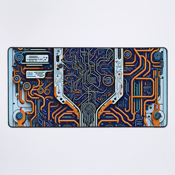 Item preview, "Circuitry Symphony: A Masterpiece of Vector Art on a T-Shirt" designed and sold by Best-Art-32.