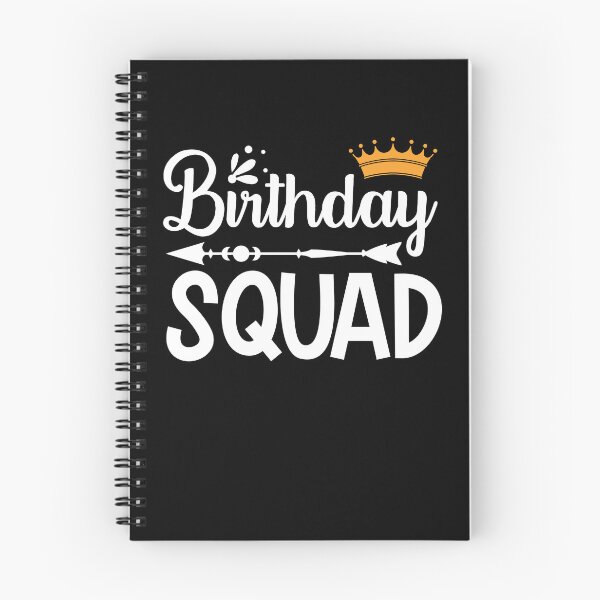 Item preview, Birthday Squad Tee Great Gift Amazing Funny Bday Squad party Birthday Squad Party Matching Family Group Funny Bday Team designed and sold by smartrocket.