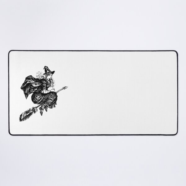 Item preview, Witch On a Broom, Vintage illustration designed and sold by Bootyfreeze.
