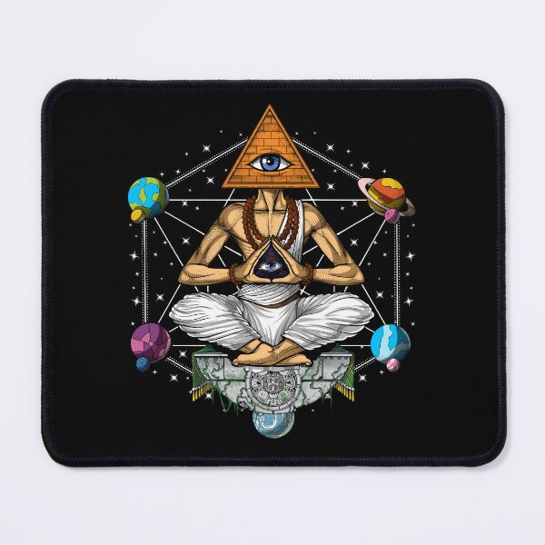 Item preview, Psychedelic Masonic Pyramid designed and sold by underheaven.