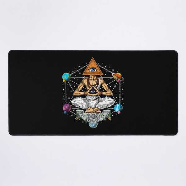 Item preview, Psychedelic Masonic Pyramid designed and sold by underheaven.