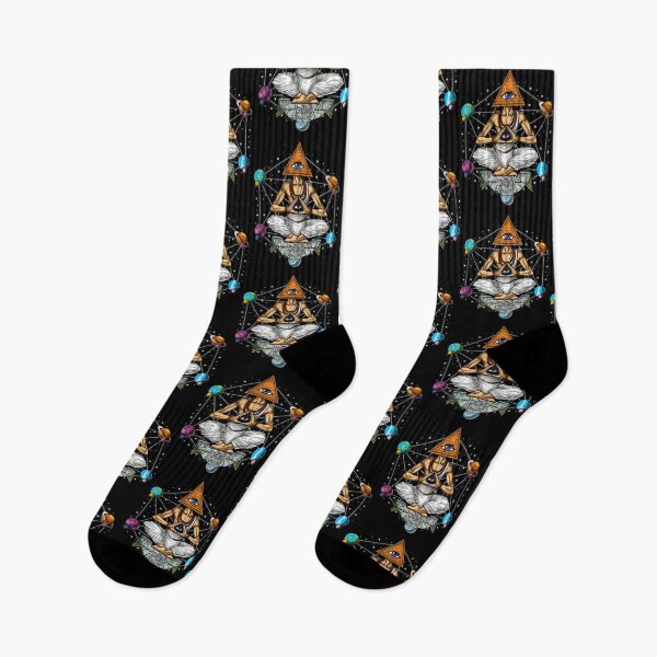 Item preview, Psychedelic Masonic Pyramid designed and sold by underheaven.