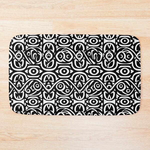 Item preview, Black & White Abstract Tribal designed and sold by ShantyShawn.