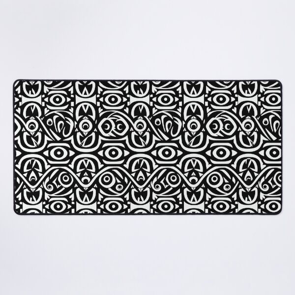 Item preview, Black & White Abstract Tribal designed and sold by ShantyShawn.