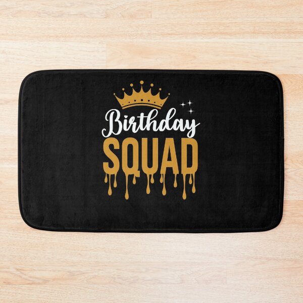 Item preview, Birthday Squad Tee Great Gift Amazing Funny Bday Squad party Birthday Squad Party Matching Family Group Funny Bday Team designed and sold by smartrocket.