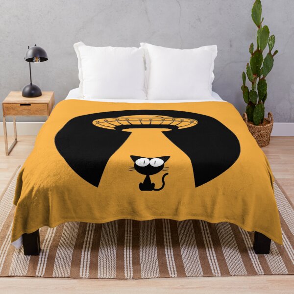 Item preview, Alien UFO Funny Cat VII designed and sold by Lemon Pepper.