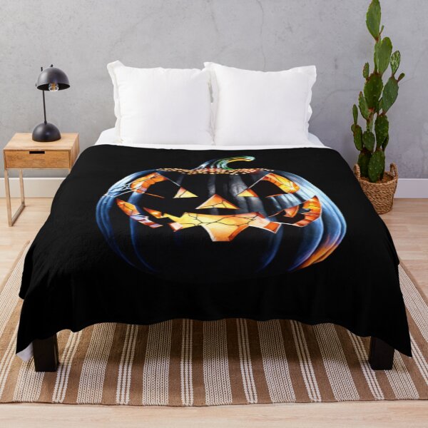 Item preview, Beautiful black halloween pumpkin with magical lights designed and sold by Medly.