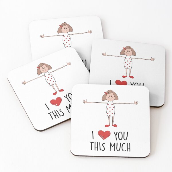 Item preview, I love you this much designed and sold by Teedefy.