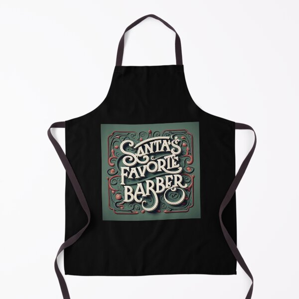Item preview, Humorous Christmas Gift: Santa's Favorite Barber designed and sold by randomorder.