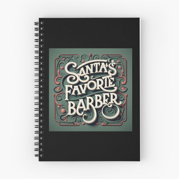 Item preview, Humorous Christmas Gift: Santa's Favorite Barber designed and sold by randomorder.