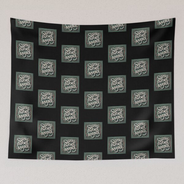 Item preview, Humorous Christmas Gift: Santa's Favorite Barber designed and sold by randomorder.