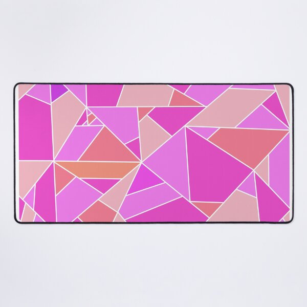 Item preview, rose petal pink mosaic designed and sold by ZiphGames.