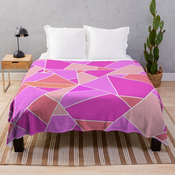 Item preview, rose petal pink mosaic designed and sold by ZiphGames.