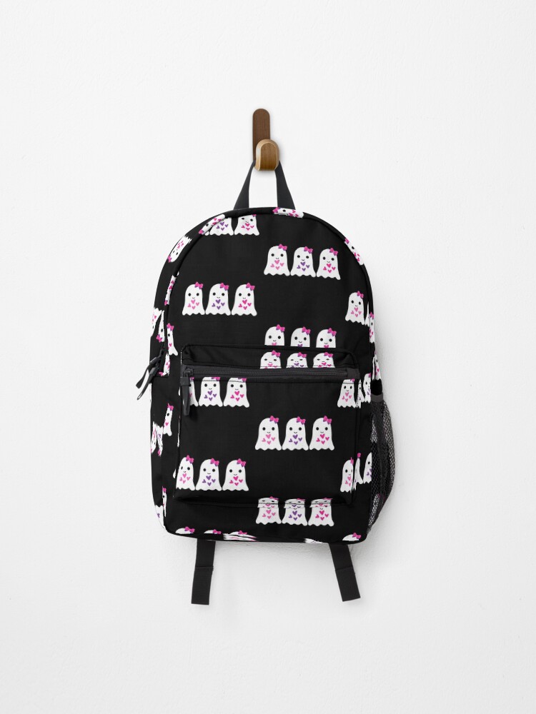 Thumbnail 1 of 3, Backpack, Spooky Boo designed and sold by Designfs.