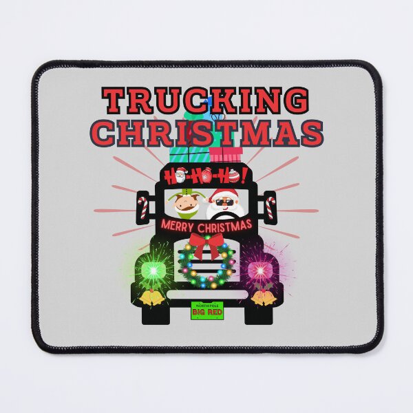 Item preview, Trucking Christmas with Santa behind the Wheel designed and sold by MPC-Mince-Pies.
