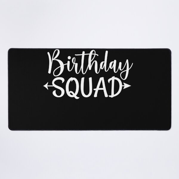 Item preview, Birthday Squad Tee Great Gift Amazing Funny Bday Squad party Birthday Squad Party Matching Family Group Funny Bday Team designed and sold by smartrocket.