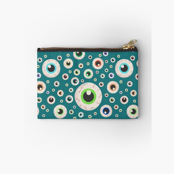 Item preview, Halloween Eyeballs Seamless Pattern - Purple, Green, Orange, Brown, Neon Green, Light Purple, Dark Purple designed and sold by BonitaGirl.