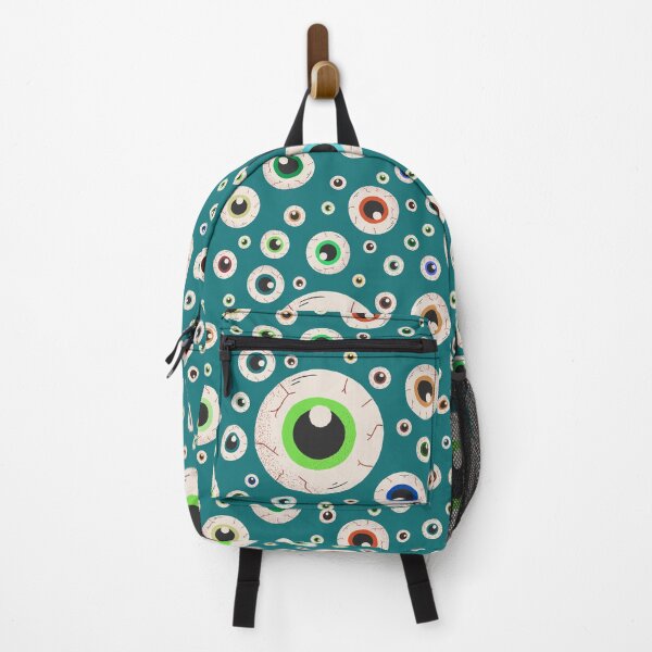 Item preview, Halloween Eyeballs Seamless Pattern - Purple, Green, Orange, Brown, Neon Green, Light Purple, Dark Purple designed and sold by BonitaGirl.