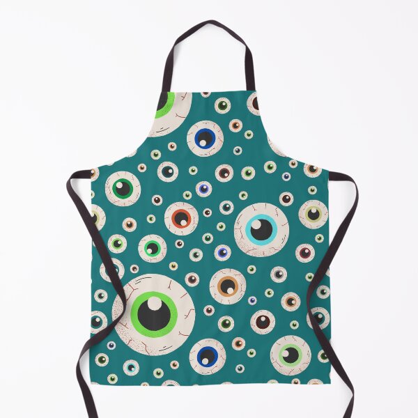 Item preview, Halloween Eyeballs Seamless Pattern - Purple, Green, Orange, Brown, Neon Green, Light Purple, Dark Purple designed and sold by BonitaGirl.