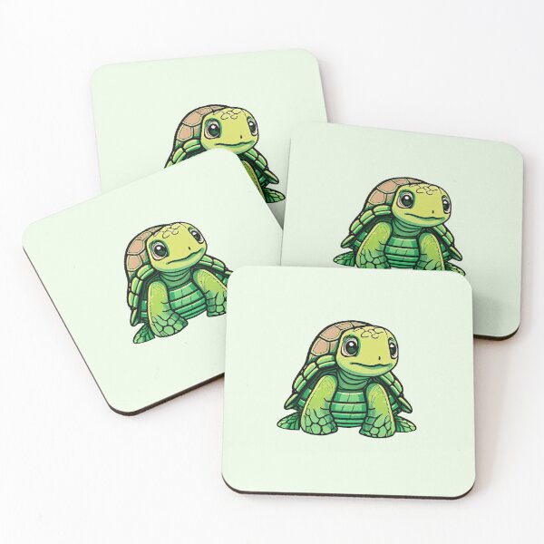 Item preview, tiny green turtle designed and sold by NazarliNigar.