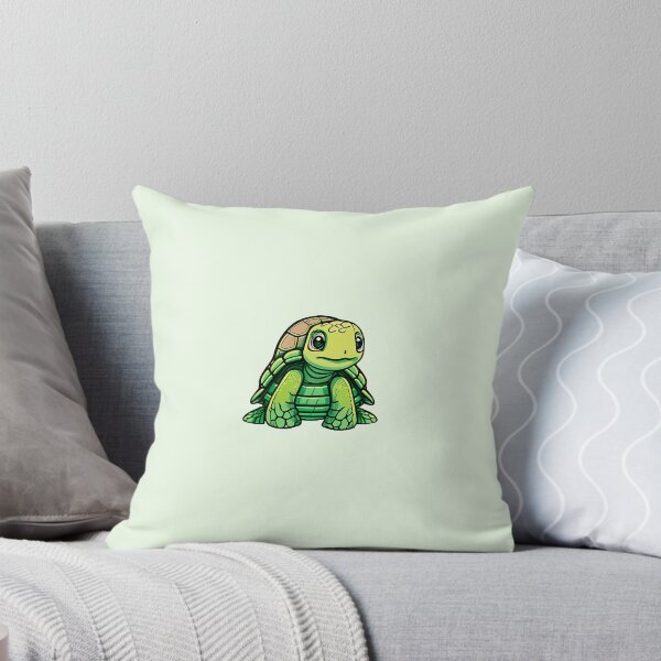 Item preview, tiny green turtle designed and sold by NazarliNigar.