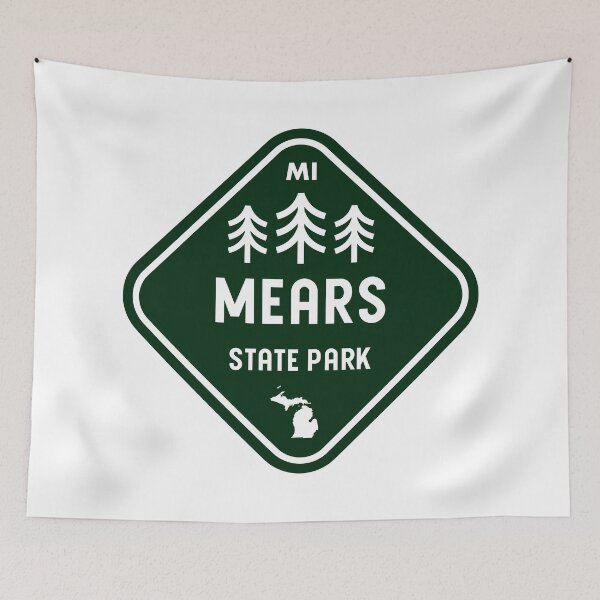 Item preview, Mears State Park Michigan Rhombus designed and sold by bivenart.