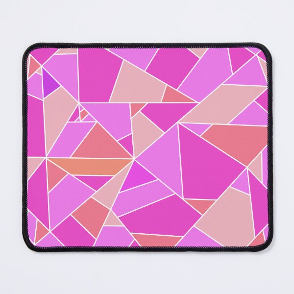 Item preview, rose petal pink mosaic designed and sold by ZiphGames.