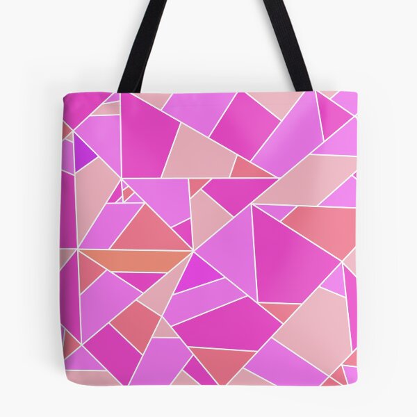 Item preview, rose petal pink mosaic designed and sold by ZiphGames.